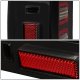 Jeep Wrangler JK 2007-2017 Custom LED Tail Lights Red Tube