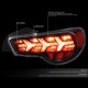Scion FRS FT86 2013-2017 Black LED Tail Lights Amber Signal