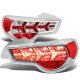 Subaru BRZ 2013-2020 Chrome LED Tail Lights Clear Signal