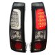 Chevy Silverado 2500 1999-2002 Smoked LED Tail Lights Tube