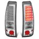GMC Sierra 1500HD 2001-2006 Chrome LED Tail Lights