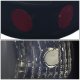 GMC Sierra 1500HD 2001-2006 Black Smoked LED Tail Lights Red Tube