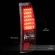 Chevy Silverado 3500 2003-2006 Black LED Tail Lights