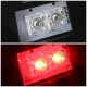 Chevy Silverado 3500 2003-2006 Black LED Tail Lights