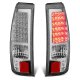 Chevy Silverado 2500HD 2003-2006 Chrome LED Tail Lights