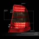 Mercedes Benz M Class 1998-2005 Red Smoked LED Tail Lights