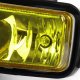 Chevy Suburban 2015-2020 Yellow Fog Lights Chrome Trim