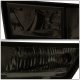 Cadillac Escalade 2007-2014 Smoked Fog Lights LED DRL