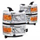 Chevy Silverado 1500 2014-2015 Headlights