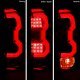 Toyota Tundra 2014-2021 LED Tail Lights Tube Red Clear