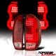 Toyota Tundra 2014-2021 LED Tail Lights Tube Red Clear