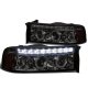 Dodge Ram 2500 1994-2002 Smoked Projector Headlights