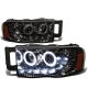 Dodge Ram 2500 2004-2005 Smoked Projector Headlights