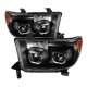 Toyota Tundra 2007-2013 Black Halo Projector Headlights