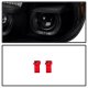Toyota Tundra 2007-2013 Black Smoked Halo Projector Headlights