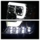 GMC Sierra 2014-2015 LED DRL Projector Headlights