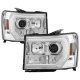 GMC Sierra Denali 2008-2013 LED DRL Projector Headlights