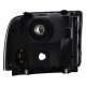 Ford F350 Super Duty 2005-2007 Black Smoked Headlights