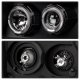 Chevy Suburban 2007-2014 Black Halo Projector Headlights LED