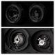 Chevy Tahoe 2007-2014 Black Smoked Halo Projector Headlights LED