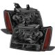 Chevy Suburban 2007-2014 Smoked Headlights