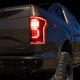 Ford F150 2015-2017 Black LED Tail Lights Outline