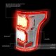 Ford F150 2015-2017 Clear LED Tail Lights Outline