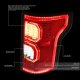 Ford F150 2015-2017 Red LED Tail Lights Outline