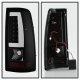 GMC Sierra 3500 2003-2006 Black Tube LED Tail Lights