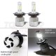 Ford F450 1999-2004 Color SMD Halo LED Headlights Kit Remote