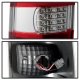 Chevy Silverado 3500 2003-2006 Red Clear Custom Full LED Tail Lights