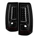 Chevy Silverado 2003-2006 Black Custom LED Tail Lights