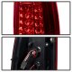 Chevy Silverado 2003-2006 Red Clear Custom LED Tail Lights