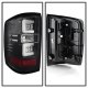 Chevy Silverado 2016-2018 Black Tube LED Tail Lights