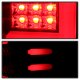 Chevy Silverado 2016-2018 Black Tube LED Tail Lights