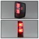 Chevy Silverado 2016-2018 Black Tube LED Tail Lights