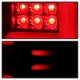 Chevy Silverado 2016-2018 Black Smoked Tube LED Tail Lights
