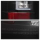 Chevy Silverado 2007-2013 Black L-Custom LED Tail Lights