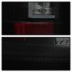 Chevy Silverado 2007-2013 Black Smoked L-Custom LED Tail Lights