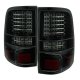Ford F150 2004-2008 Black Smoked Full LED Tail Lights