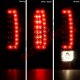 GMC Canyon 2004-2012 Black LED Tail Lights