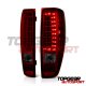 Chevy Colorado 2004-2012 Red Smoked LED Tail Lights