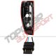 GMC Canyon 2004-2012 Red and Clear LED Tail Lights Tube
