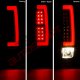 Chevy Colorado 2004-2012 Black Smoke LED Tail Lights Tube