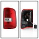 Ford F150 2004-2008 Red Clear LED Tail Lights
