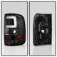 Ford F150 2004-2008 Black Tube LED Tail Lights