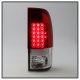Ford F450 Super Duty 2008-2016 LED Tail Lights Red Clear