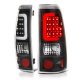 Chevy Silverado 3500 2001-2002 Black LED Tail Lights Tube