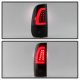 Ford F450 Super Duty 1999-2007 Black Smoked Tube LED Tail Lights