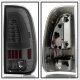Ford F250 Super Duty 1999-2007 Smoked Tube LED Tail Lights